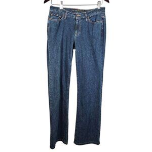 DKNY Jeans Women's  Blue Denim Straight Fit Size 6R Classic Style